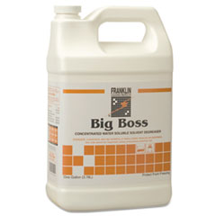 Franklin Cleaning Technology® Big Boss Concentrated Degreaser, Sassafras Scent, 1 gal Bottle, 4/Carton