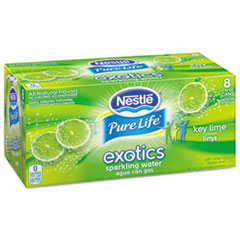 Nestle Waters® Pure Life Exotics Sparkling Water, Key Lime, 12 oz Can, 24/Carton