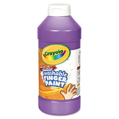 Crayola® Washable Fingerpaint, Violet, 16 oz Bottle