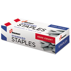 7510002729662 SKILCRAFT Staples, 0.5" Crown, Steel, 5,000/Box NSN2729662