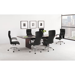 HON® BL Laminate Series Rectangle Conference Table with Slab Base