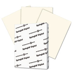 Springhill® Digital Vellum Bristol Color Cover, 67 lb, 8 1/2 x 11, Cream, 250 Sheets/Pack