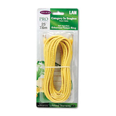 Belkin® CAT5e Snagless Patch Cable, RJ45 Connectors, 25 ft., Yellow