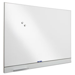 Polarity Magnetic Dry Erase White Board, 72 x 46, White Surface, Silver Aluminum Frame