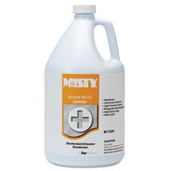 Misty® BIODET ND-32, Lemon, 1 gal Bottle, 4/Carton