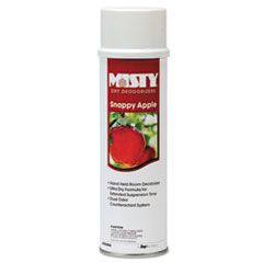 Misty® Handheld Air Deodorizer, Snappy Apple, 10oz, Aerosol, 12/Carton