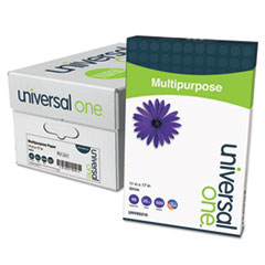 Universal® Deluxe Multipurpose Paper, 98 Bright, 20 lb Bond Weight, 11 x 17, Bright White, 500 Sheets/Ream, 5 Reams/Carton