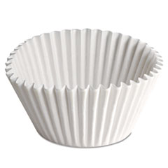 Hoffmaster® Fluted Bake Cups, 2.25 Diameter x 1.88 h, White, Paper, 500/Pack, 20 Packs/Carton