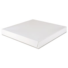 SCT® Lock-Corner Pizza Boxes, 16 x 16 x 1.88, White, Paper, 100/Carton