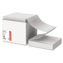 Universal® Printout Paper, 1-Part, 0.5" Standard Perforation, 20 lb Bond Weight, 9.5 x 11, White, 2,400/Carton