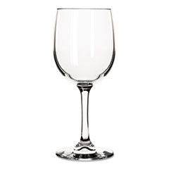 Libbey Bristol Valley Wine Glasses, White Wine, 8 1/2 oz, Clear, 24/Carton