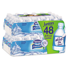 Nestle Waters® Pure Life Purified Water, 8 oz Bottle, No Dep, 48/Carton, 2880/Pallet
