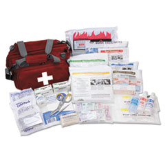 Pac-Kit® All Terrain First Aid Kit, 112 Pieces, Ballistic Nylon, Red