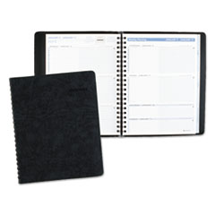 AT-A-GLANCE® The Action Planner Weekly Appointment Book, 8 1/8 x 10 7/8, Black, 2018