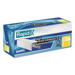 Rapid® Fine Wire Staples, 1/4" Leg, 5,000/Box