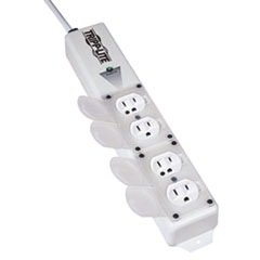 Tripp Lite Medical-Grade Power Strip for Moveable Equipment Assembly, 15 ft Cord, White