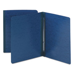 Smead® Prong Fastener Premium Pressboard Report Cover, Two-Piece Prong Fastener, 3" Capacity, 8.5 x 11, Dark Blue/Dark Blue