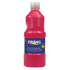 Prang® Ready-to-Use Tempera Paint, Red, 16 oz Dispenser-Cap Bottle