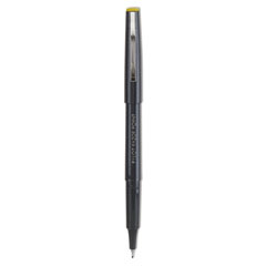 Pilot® Razor Point Fine Line Porous Point Pen, Stick, Extra-Fine 0.3 mm, Black Ink, Black Barrel, Dozen