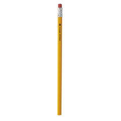 Universal™ #2 Woodcase Pencil, HB (#2), Black Lead, Yellow Barrel, 144/Box