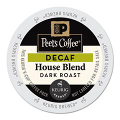 Peet's Coffee & Tea® House Blend Decaf  K-Cups, 22/Box