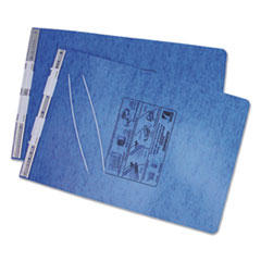 ACCO PRESSTEX Covers w/Storage Hooks, 6" Cap, 11 x 14 7/8, Light Blue
