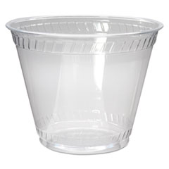 Fabri-Kal® Greenware Cold Drink Cups, 9 oz, Clear, Old Fashioned, 50/Sleeve, 20 Sleeves/Carton