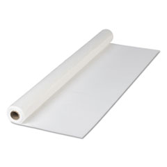 Hoffmaster® Plastic Roll Tablecover, 40" x 300 ft, White