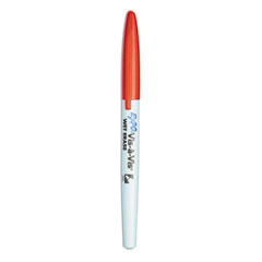 EXPO® Vis-a-Vis Wet Erase Marker, Fine Bullet Tip, Red, Dozen