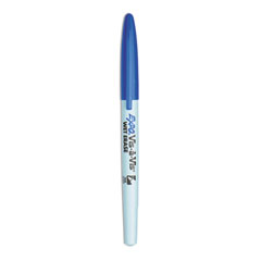 EXPO® Vis-a-Vis Wet Erase Marker, Fine Bullet Tip, Blue, Dozen