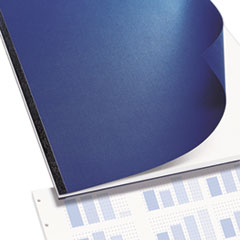Swingline® GBC® VeloBind Presentation Covers, 11 x 8-1/2, Navy, 25 Sets/Pack