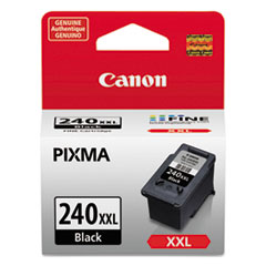 Canon® 5204B001 (PG-240XXL) ChromaLife100+ Extra High-Yield Ink, 600 Page-Yield, Black