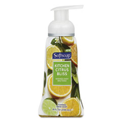 Softsoap® Sensorial Foaming Hand Soap, 8 oz Pump Bottle, Citrus Bliss, 6/Carton