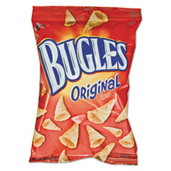 General Mills Bugles Corn Snacks, 3oz, 6/Box