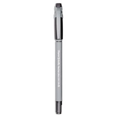 Paper Mate® FlexGrip Ultra Ballpoint Pen, Stick, Medium 1 mm, Black Ink, Gray Barrel, Dozen