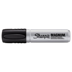 Sharpie® Magnum Permanent Marker, Broad Chisel Tip, Black, Dozen
