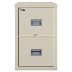 FireKing® Patriot by FireKing Insulated Fire File, 1-Hour Fire Protection, 2 Legal/Letter File Drawers, Parchment, 17.75 x 25 x 27.75
