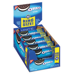 Nabisco® Oreo Cookies, Chocolate w/Cream Center, 10 Cookie Pack, 10 Packs/Box