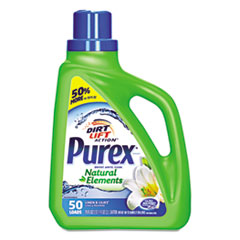 Purex® Ultra Natural Elements HE Liquid Detergent, Linen & Lilies, 75 oz Bottle