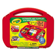 Crayola® Ultimate Art Supplies and Easel with 85 Pieces, Ages 4 and Up