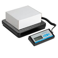 Brecknell Bench Scale with Remote Display, 400lb Capacity, 12 1/5 x 11 7/10 Platform