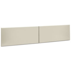 HON® 38000 Series Hutch Flipper Doors For 72"w Open Shelf, 36w x 15h, Light Gray