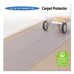 ES Robbins® Carpet Runner, 36 x 240, Clear