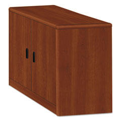 HON® 10700 Series Locking Storage Cabinet, 36w x 20d x 29.5h, Cognac