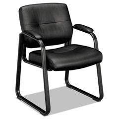 HON® VL690 Series Guest Chair, 24.75" x 26" x 33.5", Black