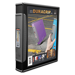 Storex DuraGrip Binders, 1" Capacity, Black