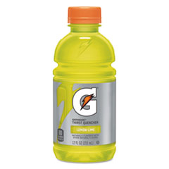 Gatorade® G-Series Perform 02 Thirst Quencher, Lemon-Lime, 12 oz Bottle, 24/Carton