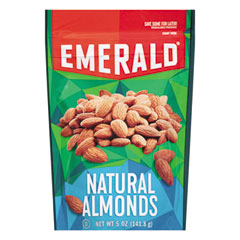 Emerald® Natural Almonds, 5 oz Bag, 6/Carton