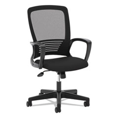 HON® VL525 Mesh High-Back Task Chair, Black
