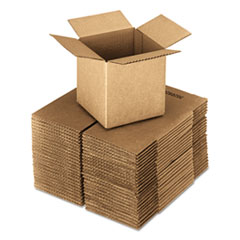 General Supply Cubed Fixed-Depth Shipping Boxes, Regular Slotted Container (RSC), 18" x 18" x 18", Brown Kraft, 20/Bundle